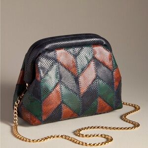 NWT Patchwork clutch bag